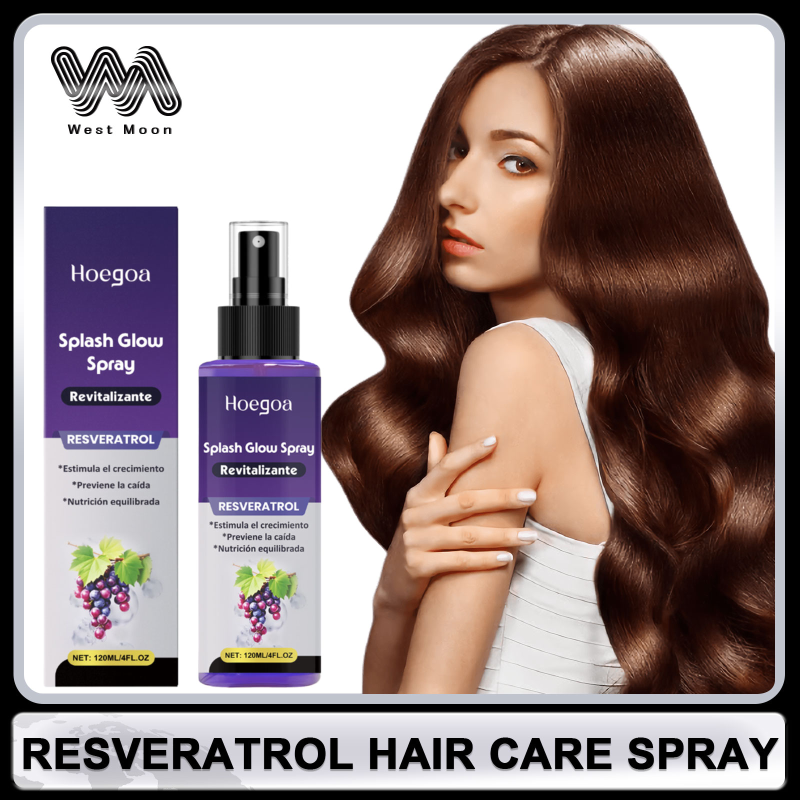 Hair Care Serum - Resveratrol Hair Care Spray Anti Baldness