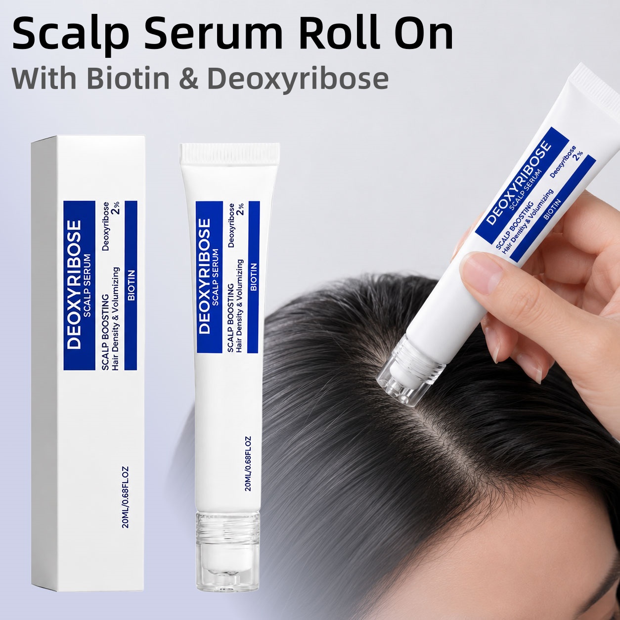 Hair Care Essence - Scalp Serum With Biotin Deoxyribose,Boosts Hair