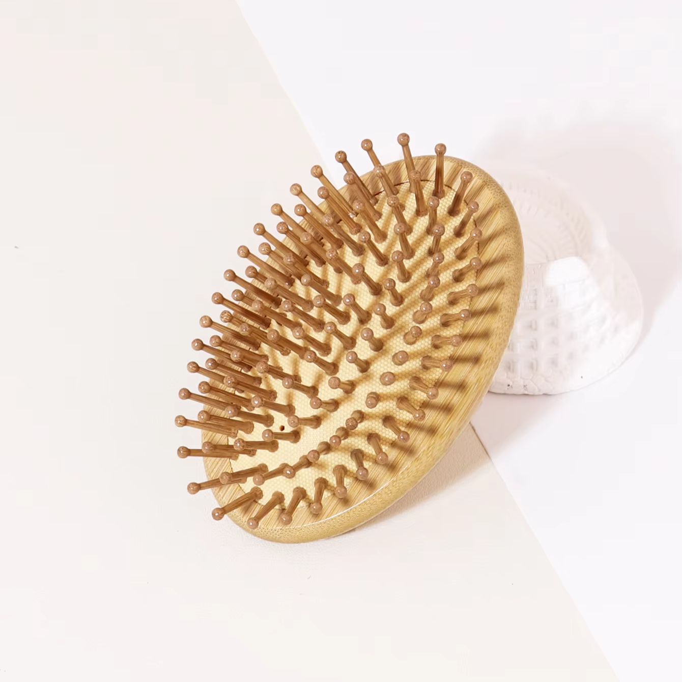 Bamboo Hair Brush - 1pc Bamboo Brush Anti-Static Air Cushion