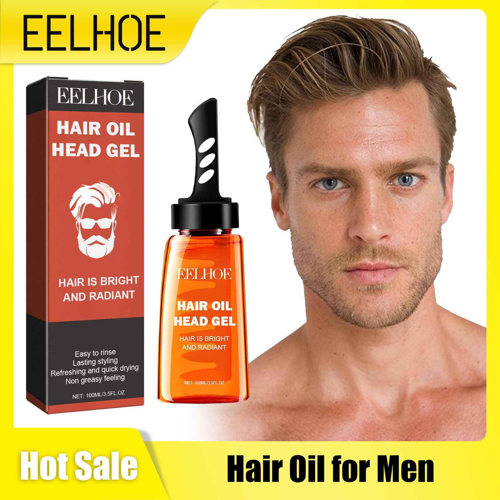 Hair Care Natur - EELHOE 2 in 1 Professional Hair