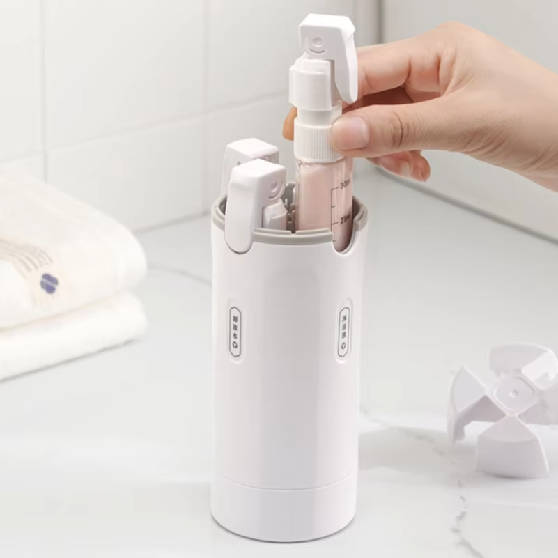 Dry Shampoo Travel - 4 in 1 Portable Leakproof Travel