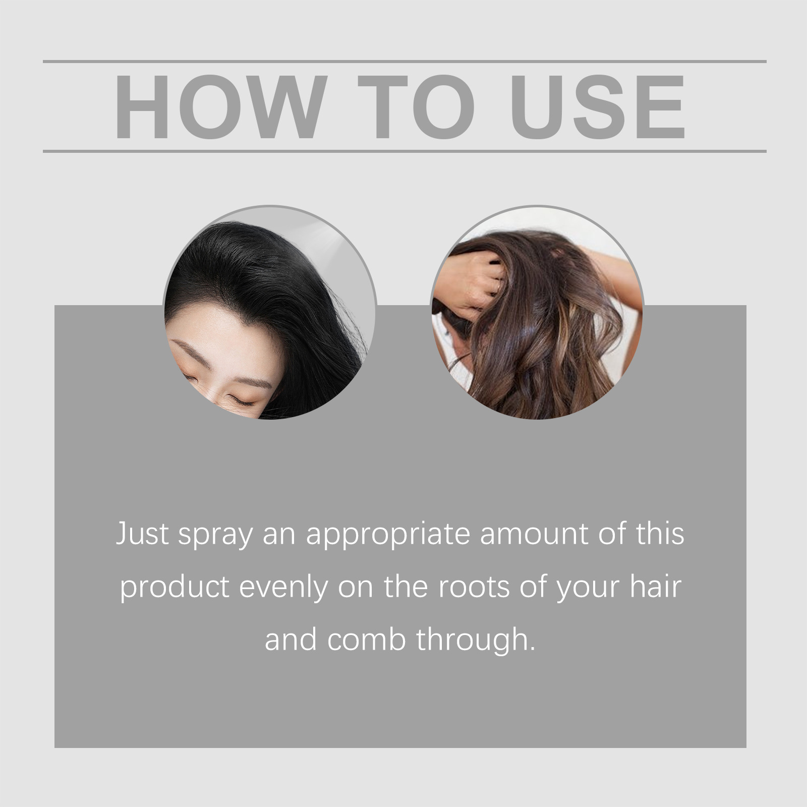 Hair Care Natur - Dry Hair Shampoo Spray Oil Control