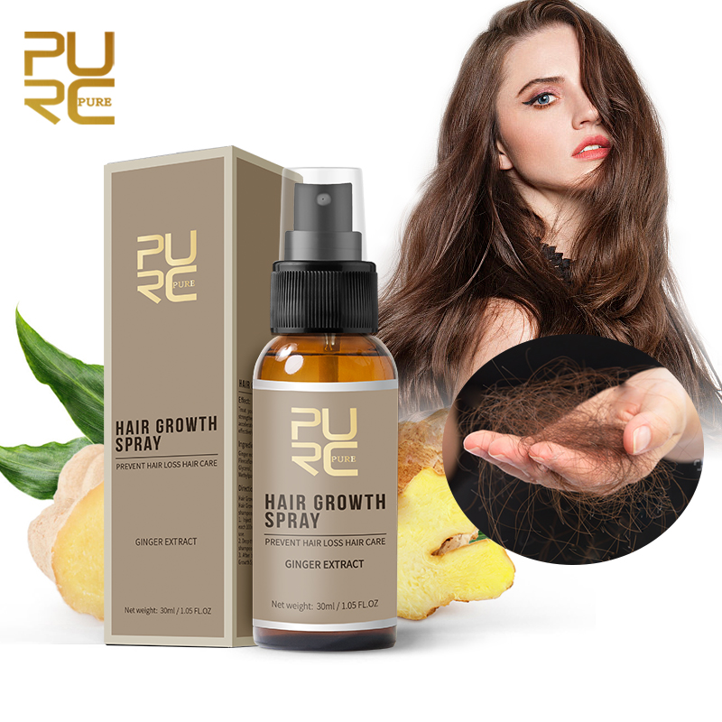 Hair Care Or Haircare - PURC Ginger Hair Spray Root Strengthening