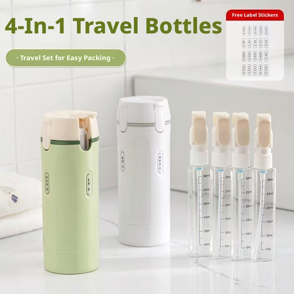 Dry Shampoo Travel - 4pcs 30ml 4-in-1 Rotating Travel Sub-bottling
