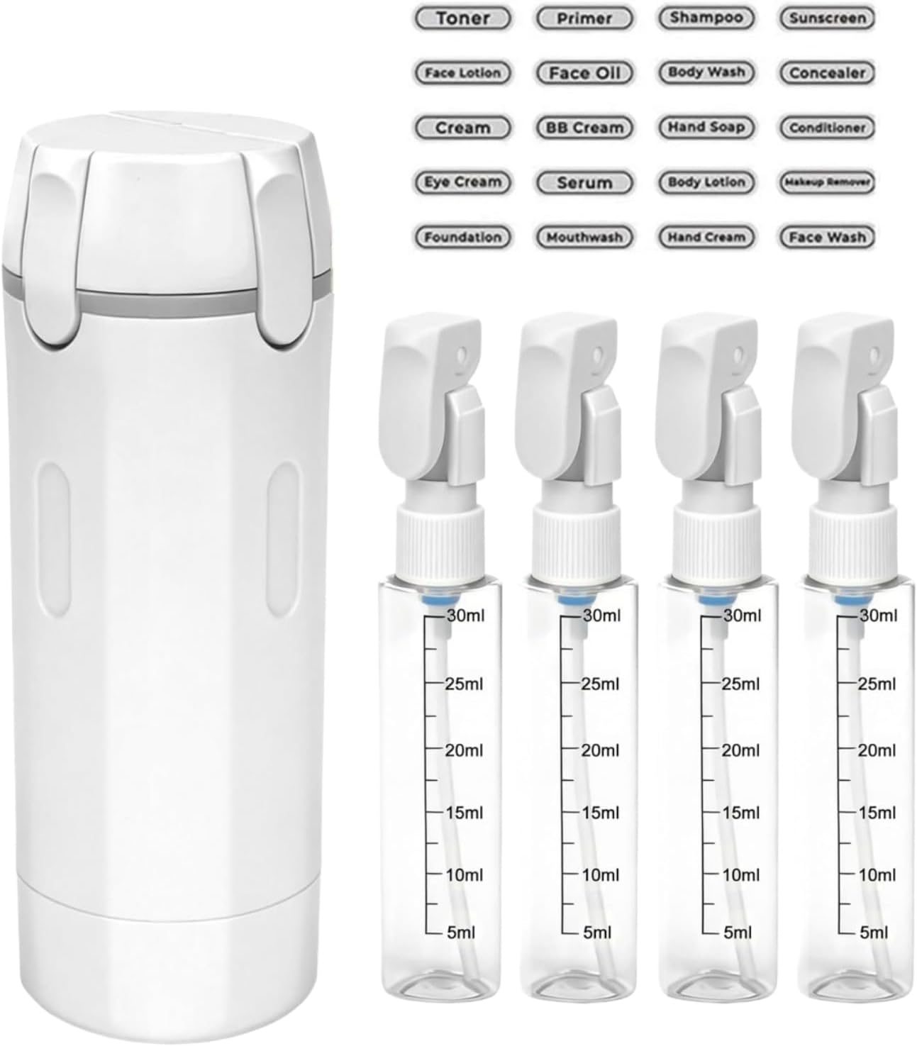 Dry Shampoo Travel - 4 In 1 Travel Dispenser Portable