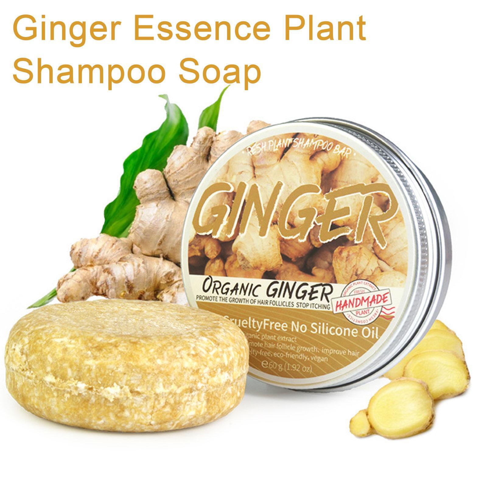 Hair Care Organic - Ginger Polygonum Soap Shampoo Soap Cold