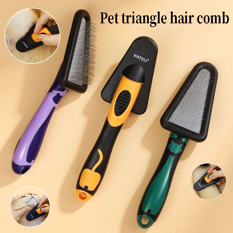 Cat Brush Pet Hair Remover Sta - Bamboo Hair Brush recension och pris