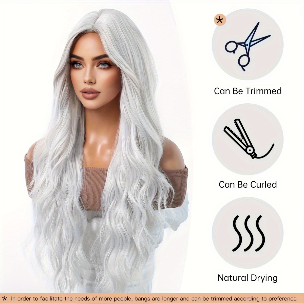Anxin Brand Synthetic Fiber Wi - Hair Care Natur recension och pris