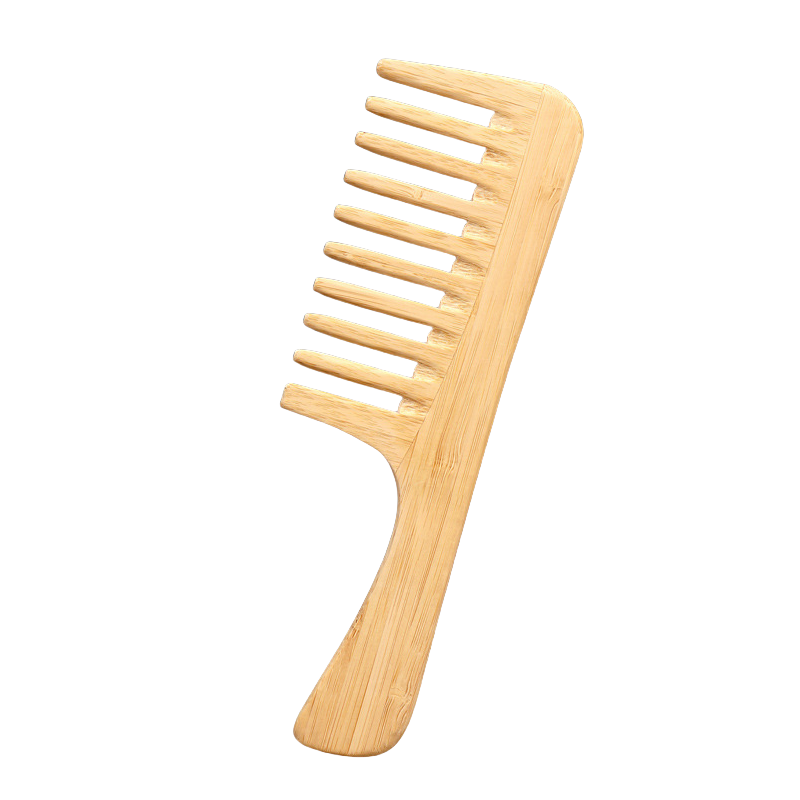 1 Pc Natural Bamboo Wide-Tooth - Bamboo Hair Brush recension och pris