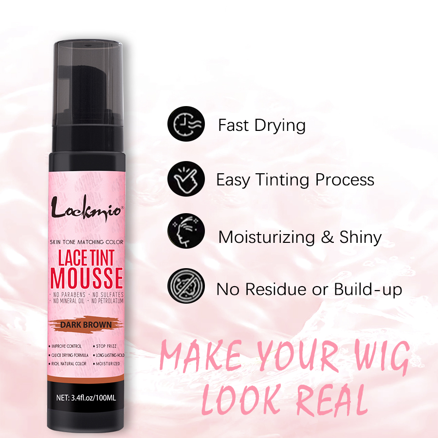 LOCKMIO 100ml Wig Tint Foam Mi - Hair Care Spray recension och pris