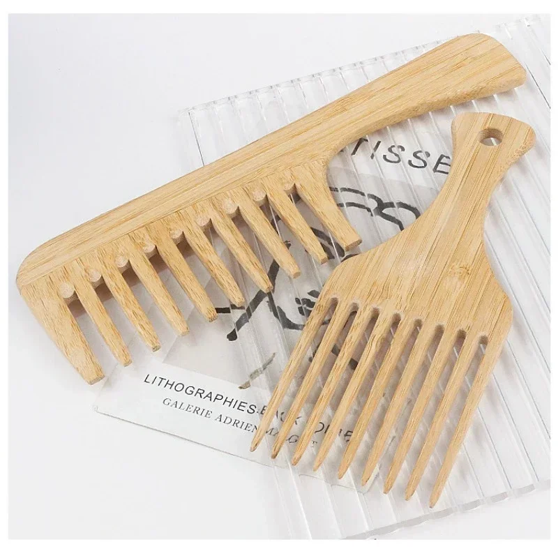 1Pcs Natural Bamboo Wooden Hai - Bamboo Hair Brush recension och pris