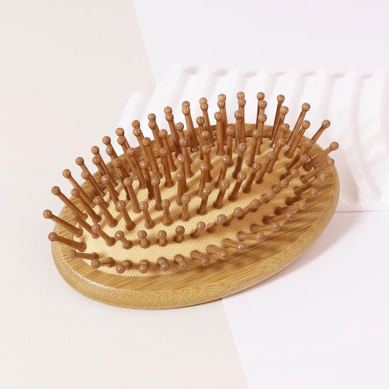 1pc Bamboo Brush Anti-Static A - Bamboo Hair Brush recension och pris