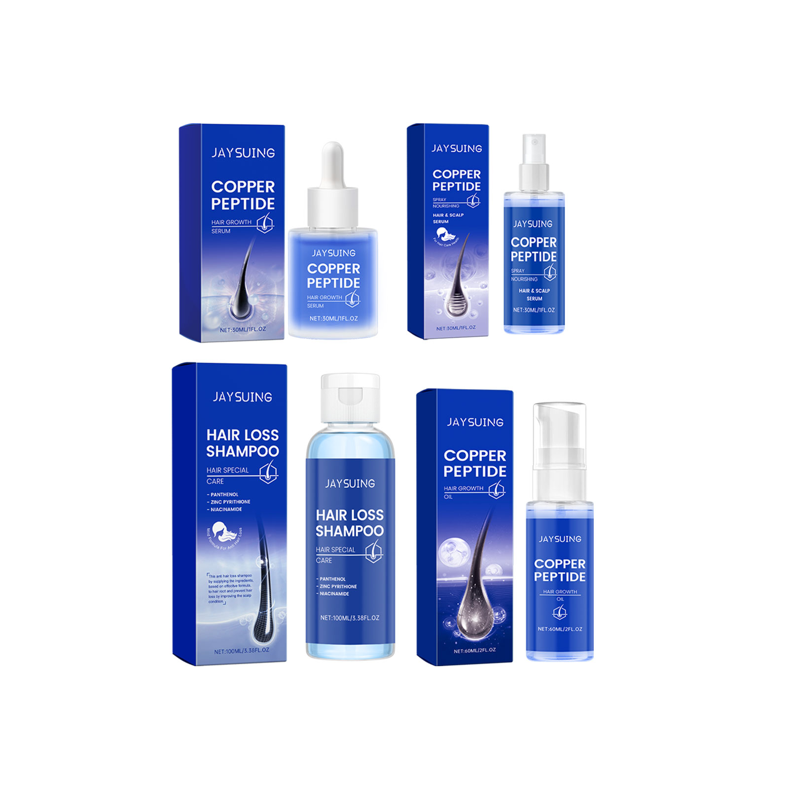 Copper Peptide Shampoo Hair Gr - Hair Care Essence recension och pris