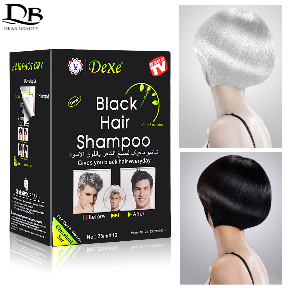 250ML Black Hair Shampoo For M - Hair Care Organic recension och pris