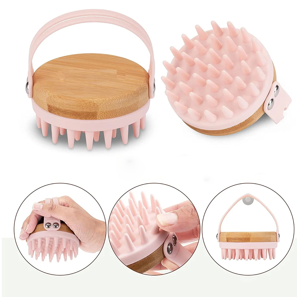 New Scalp Massager Shampoo Bru - Bamboo Hair Brush recension och pris