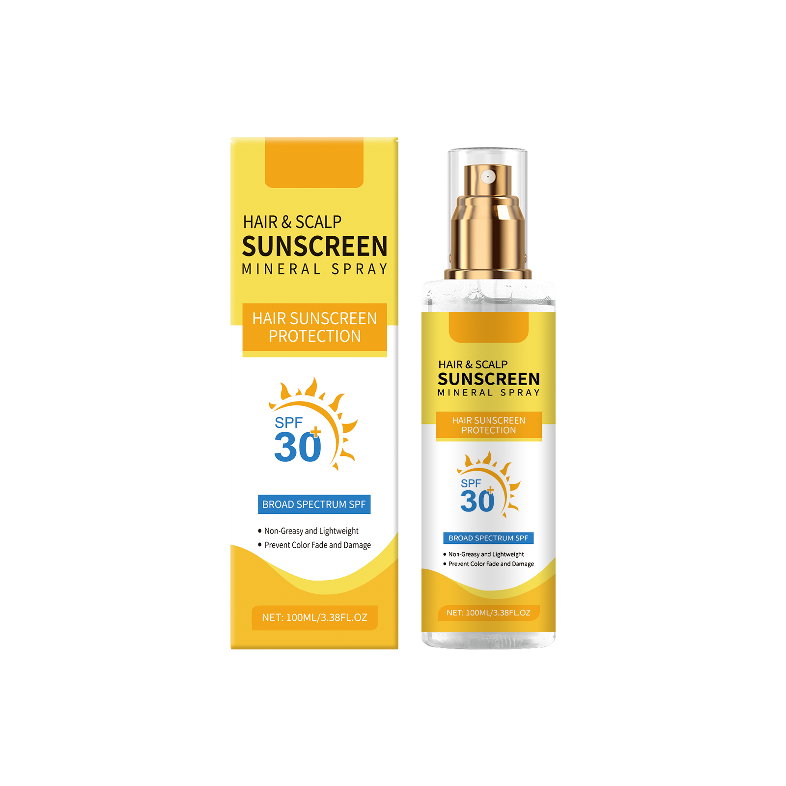 Ginger Root Scalp Sunscreen Sp - Hair Care Spray recension och pris