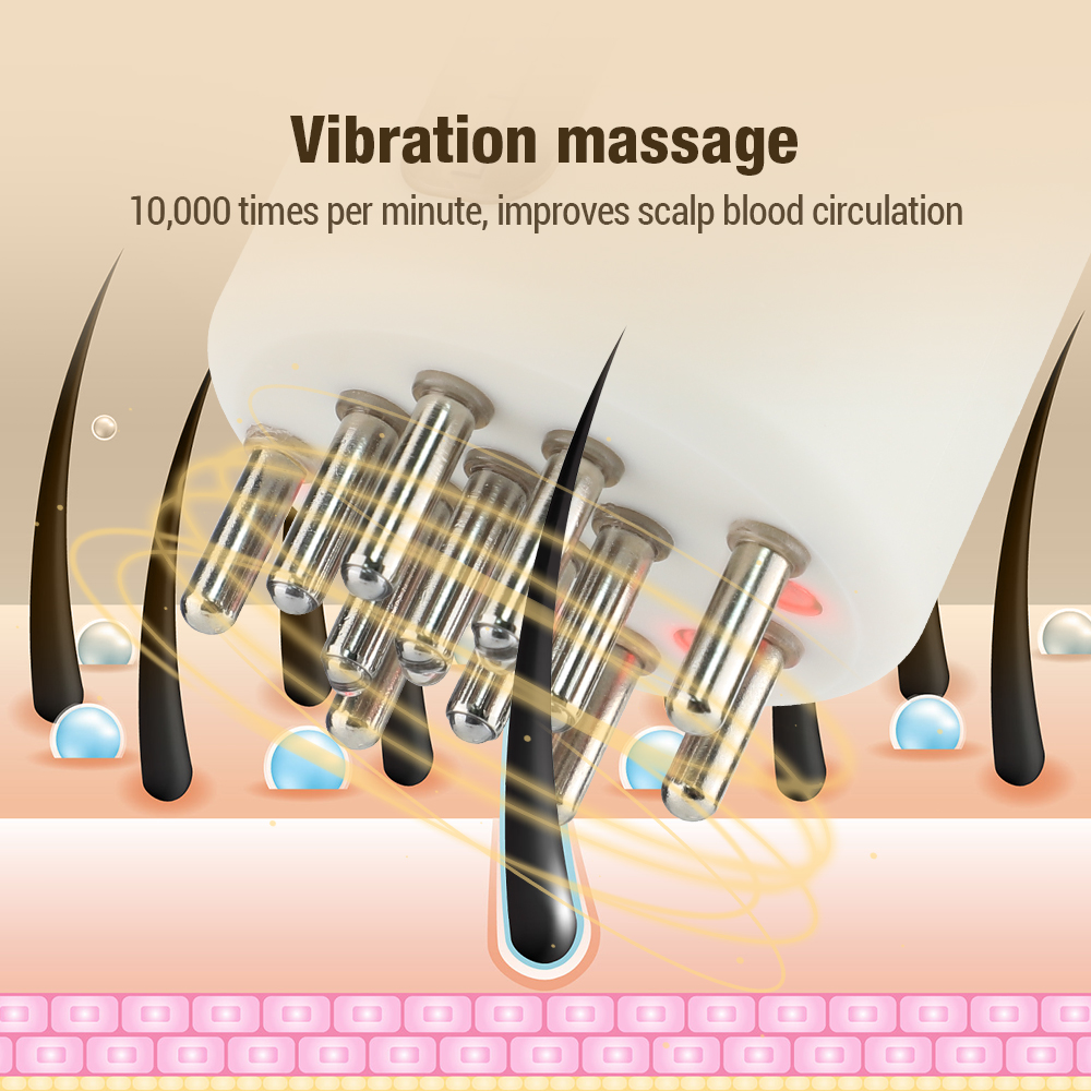 Electric Vibration Head Massag - Hair Care Essence recension och pris