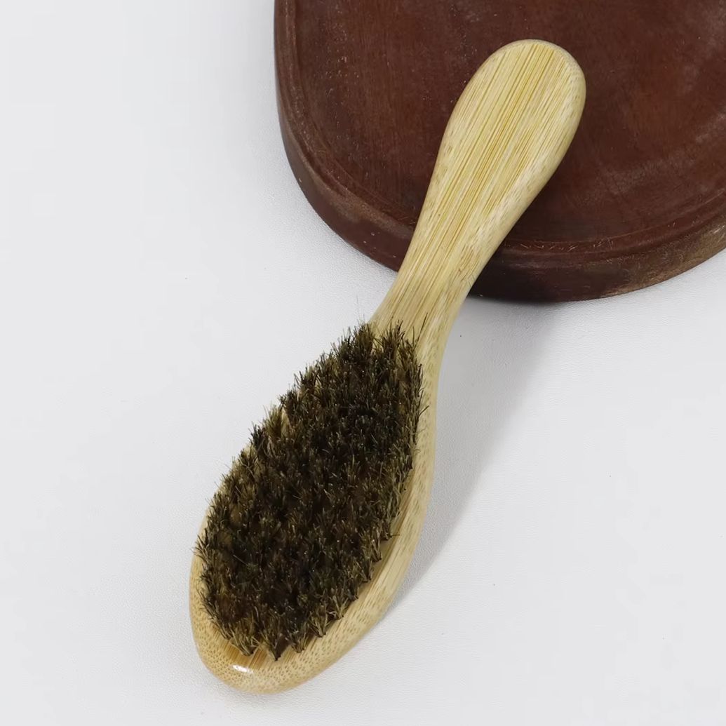 1 piece oval bamboo and wood b - Bamboo Hair Brush recension och pris