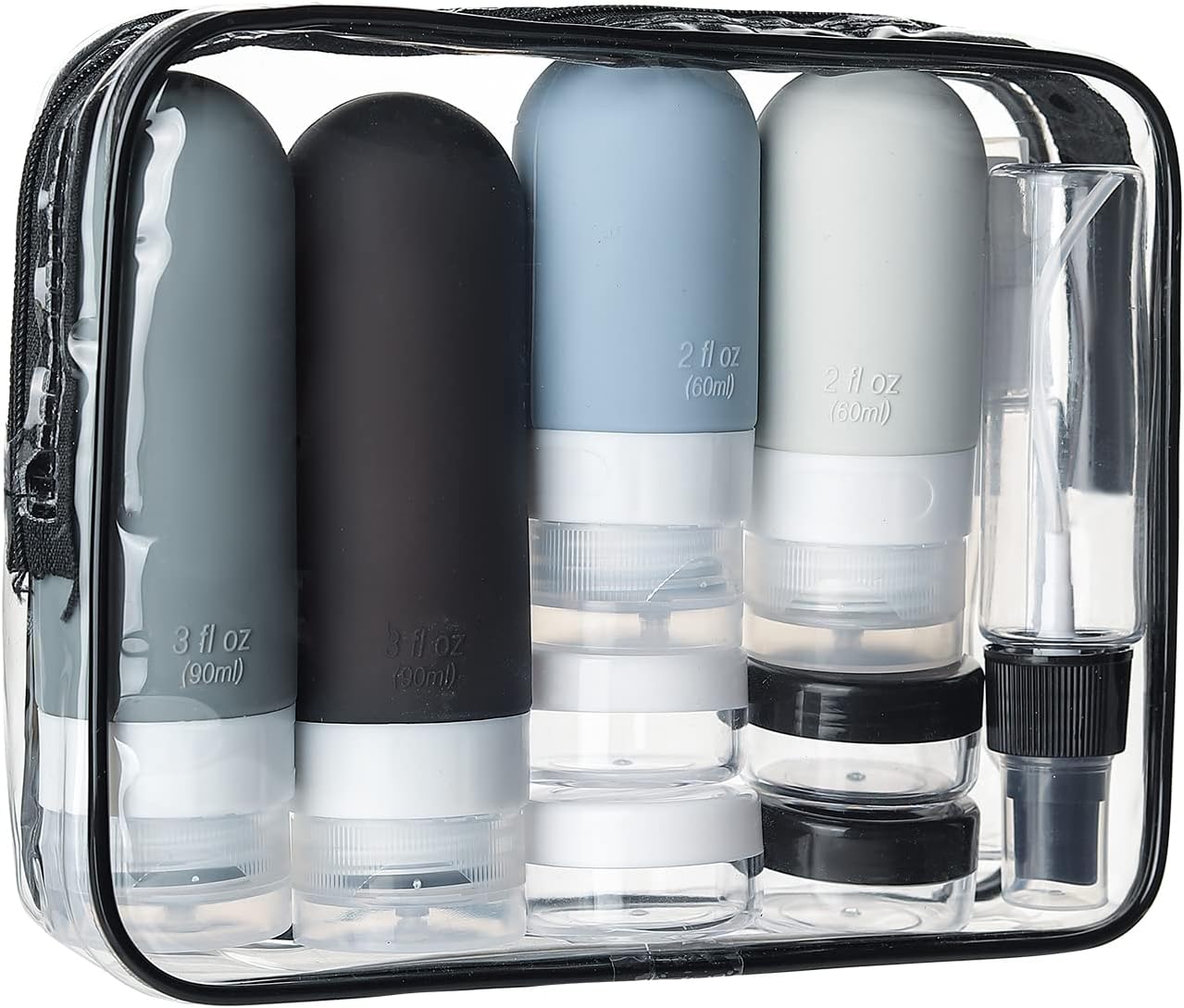 16Pcs Travel Containers Leak-P - Dry Shampoo Travel recension och pris
