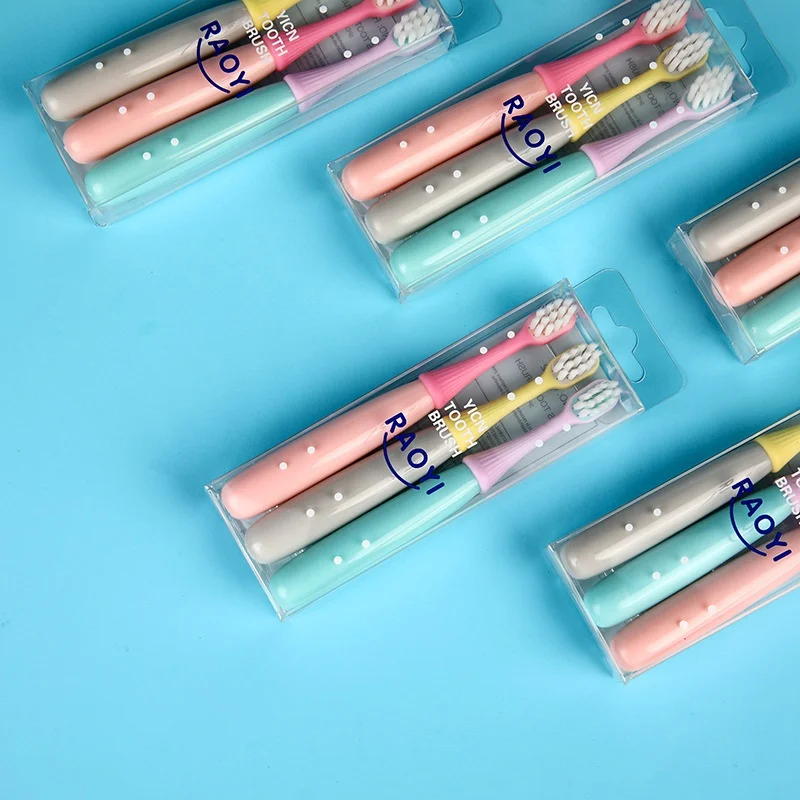3pc/set Children's Toothbrush  - Bamboo Hair Brush recension och pris