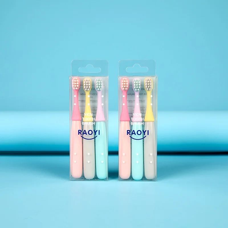 3pc/set Children's Toothbrush  - Bamboo Hair Brush recension och pris