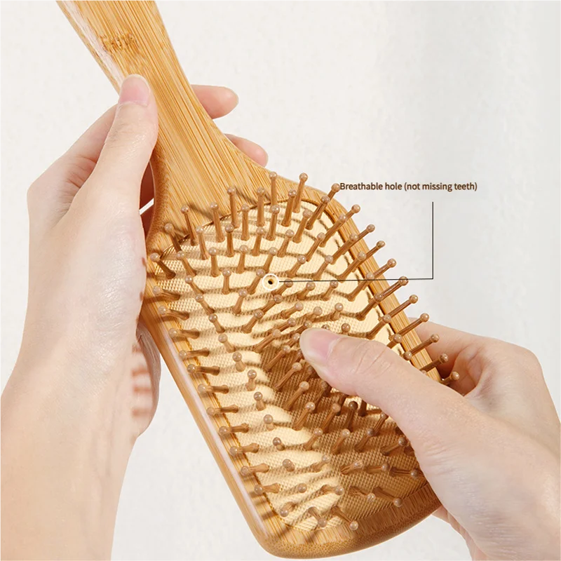 Bamboo Hair Brush Women Stylin - Bamboo Hair Brush recension och pris