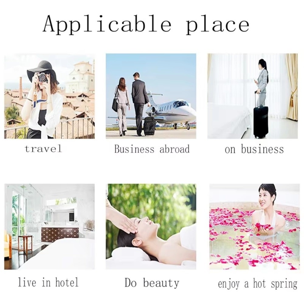 New Portable Disposable Bath T - Dry Shampoo Travel recension och pris