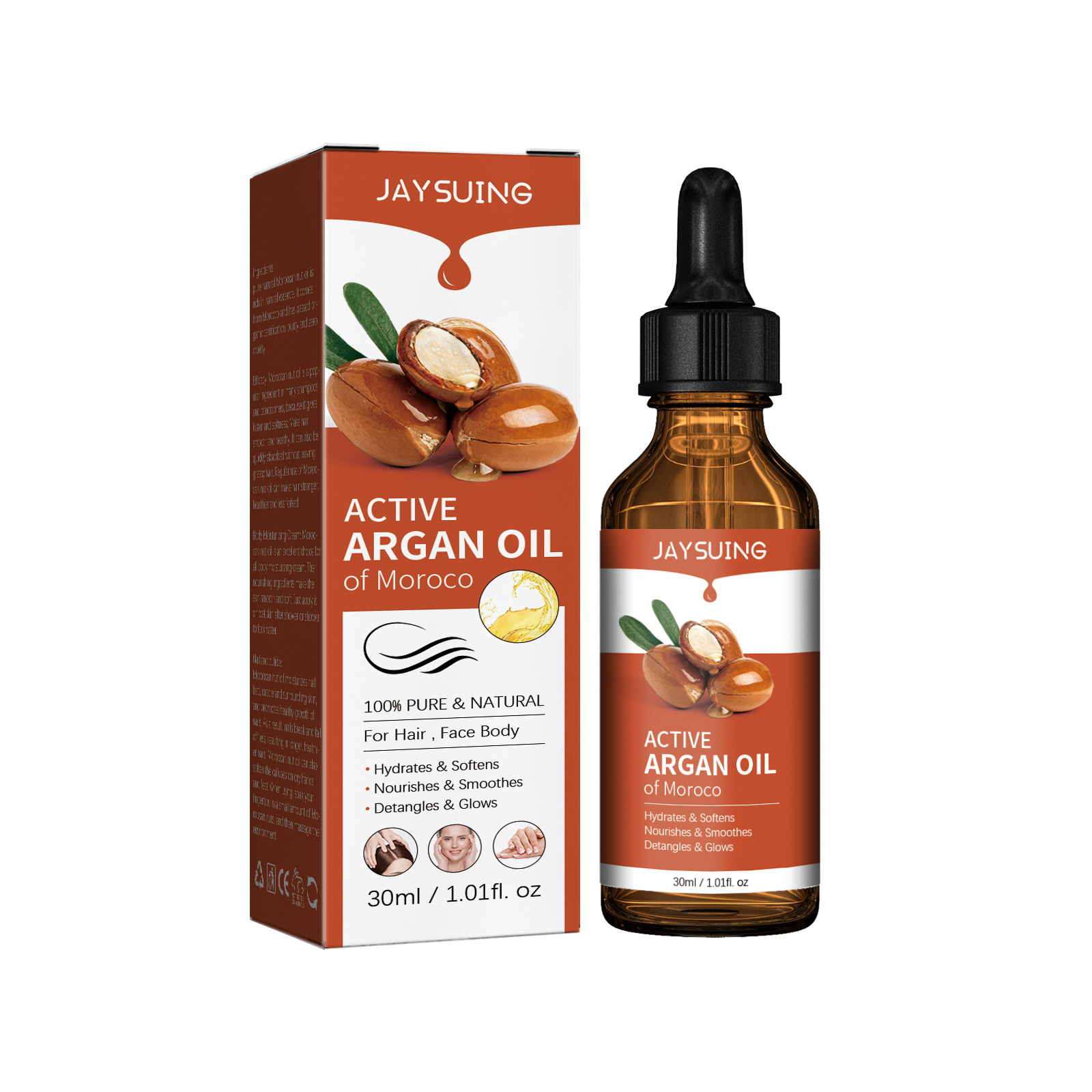 Argan Oil for Hair Treatment S - Hair Care Organic recension och pris