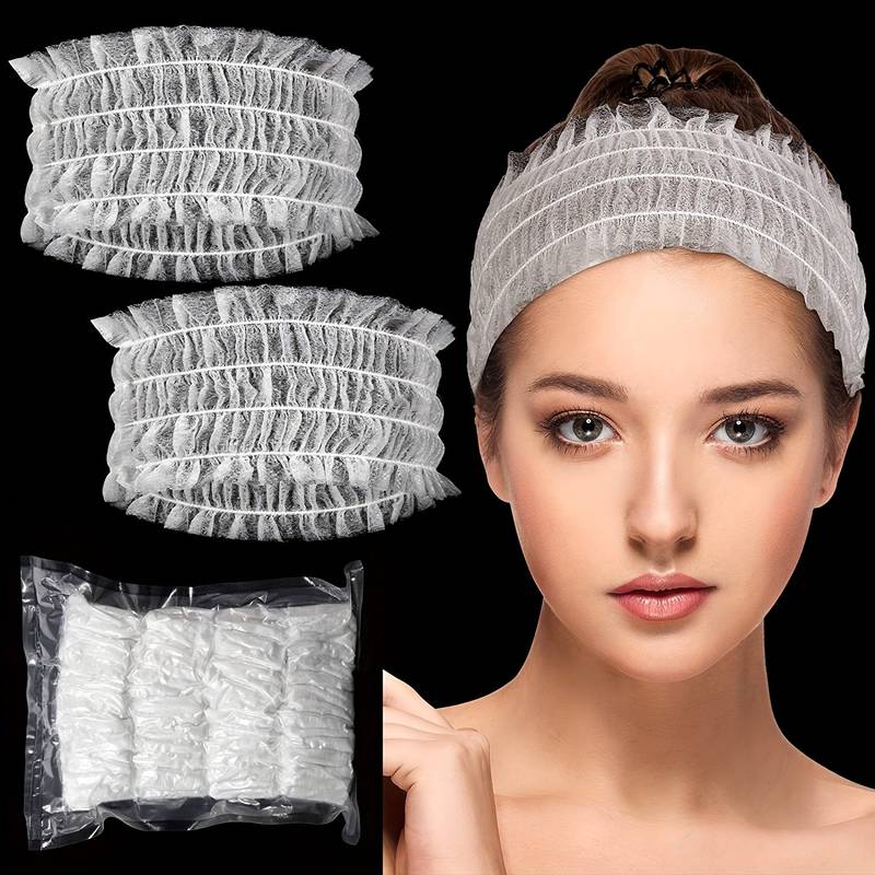 50/20 Pcs Disposable Headbands - Hair Care Journey recension och pris