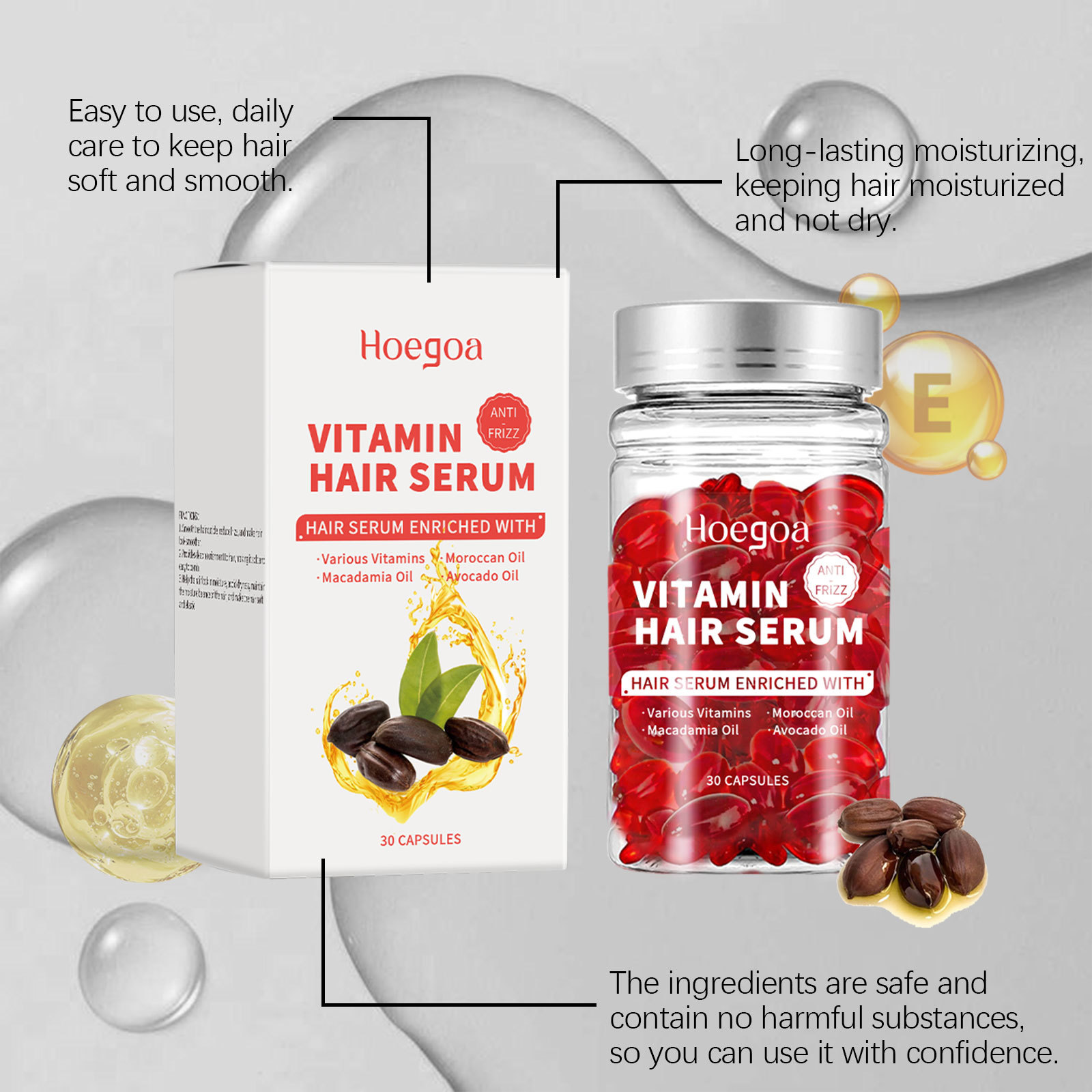 Vitamin Hair Care Serum Capsul - Hair Care Serum recension och pris