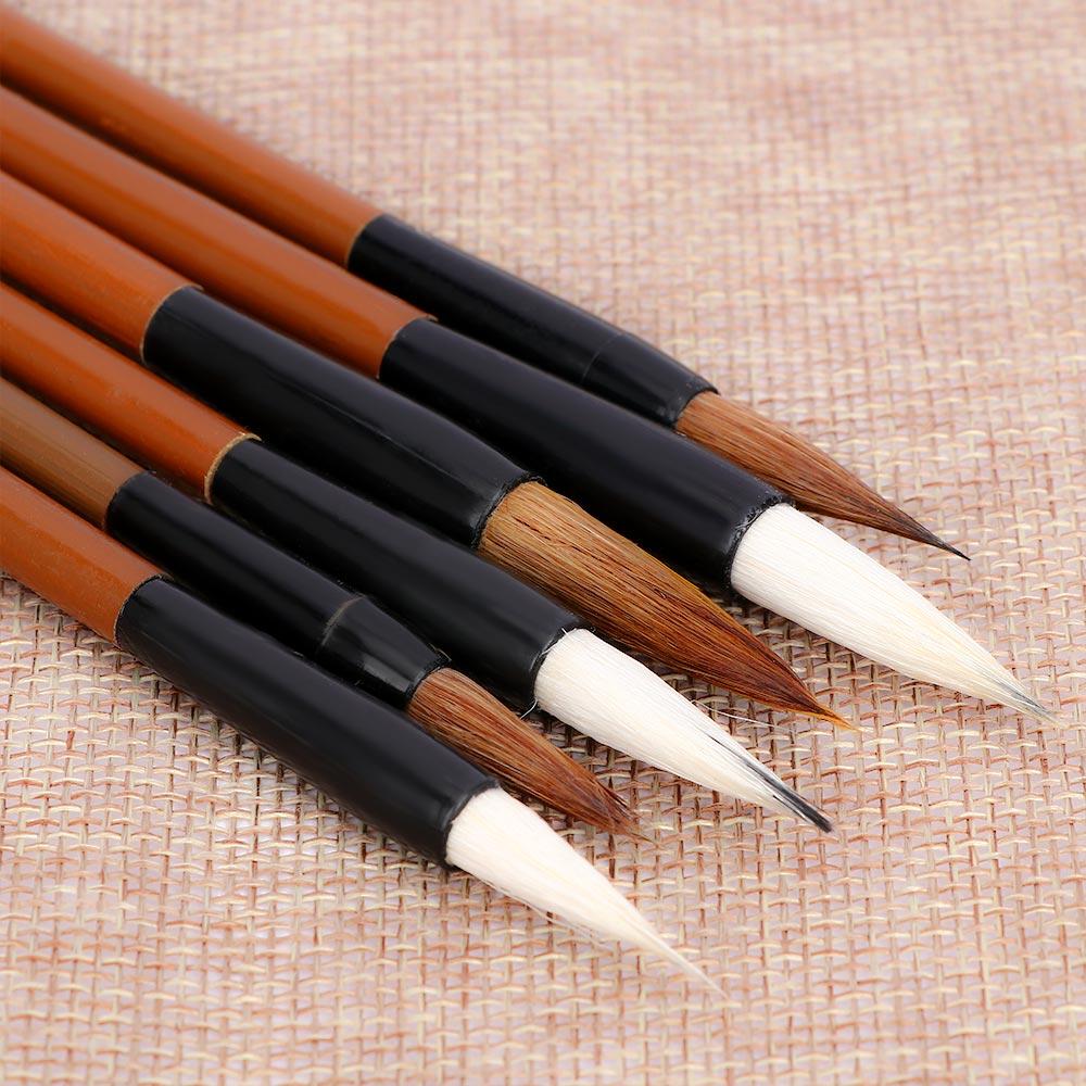 Practical Bamboo Painting Brus - Bamboo Hair Brush recension och pris