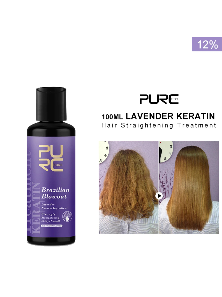 PURC Lavender 12% Brazilian Ke - Hair Care Organic recension och pris